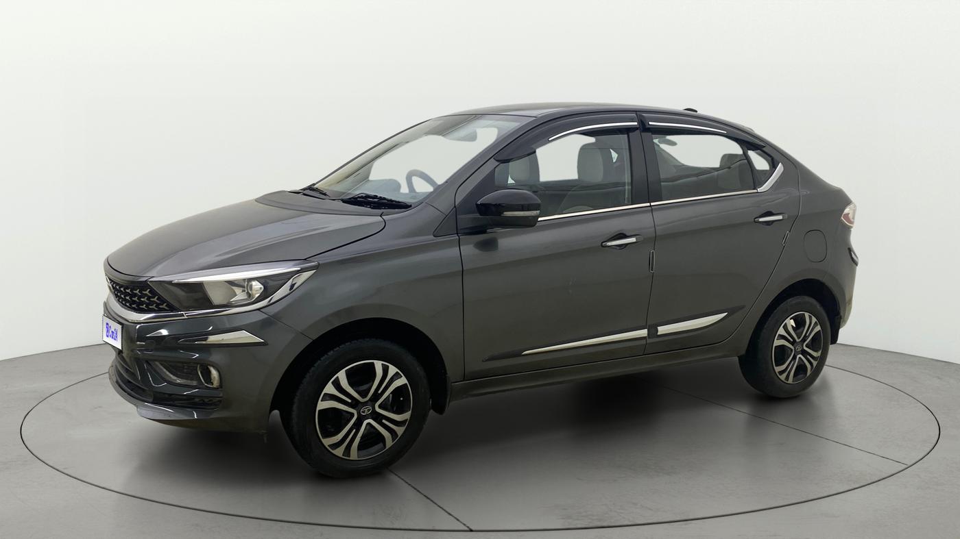2022 Tata TIGOR XZ PLUS CNG, CNG, Manual, 44,071 km, Left Front Diagonal