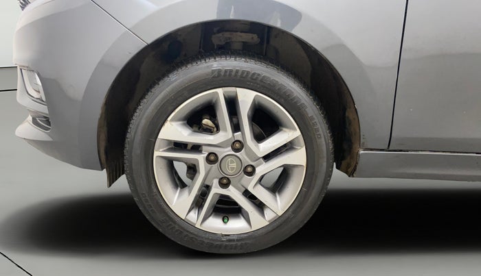 2022 Tata TIGOR XZA PLUS PETROL, Petrol, Automatic, 61,111 km, Left Front Wheel