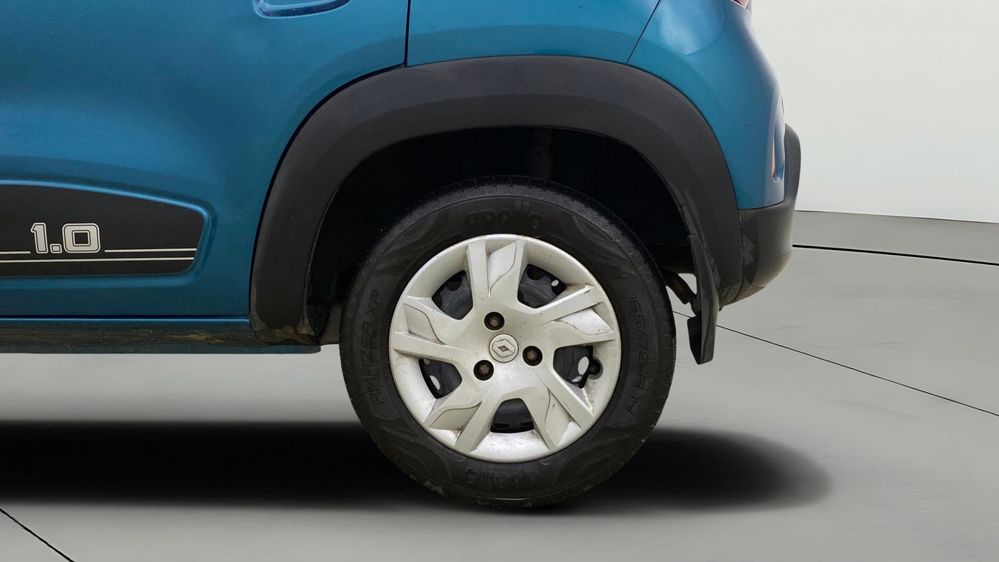 2021 Renault Kwid RXT 1.0 AMT (O), Petrol, Automatic, 17,374 km, Left Rear Wheel
