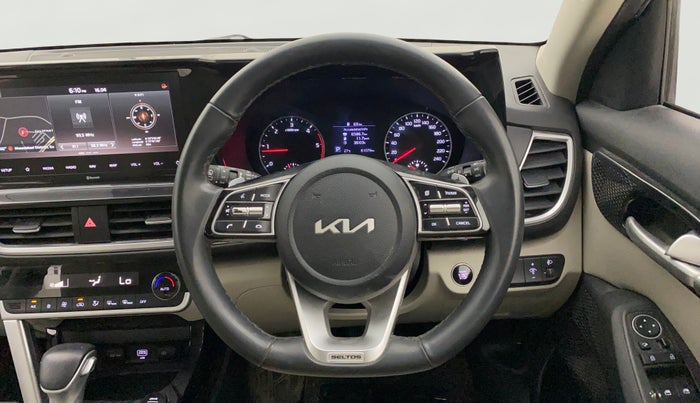 2022 KIA SELTOS HTX 1.5 DIESEL AT, Diesel, Automatic, 61,079 km, Steering Wheel Close Up