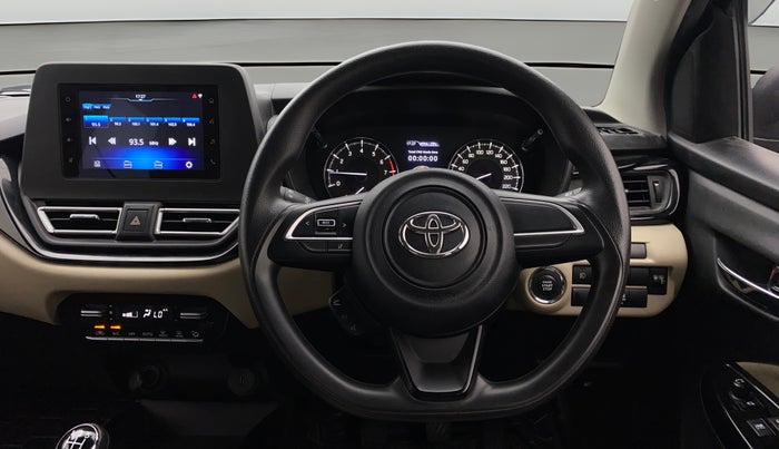 2023 Toyota Glanza G E-CNG, CNG, Manual, 30,783 km, Steering Wheel Close Up
