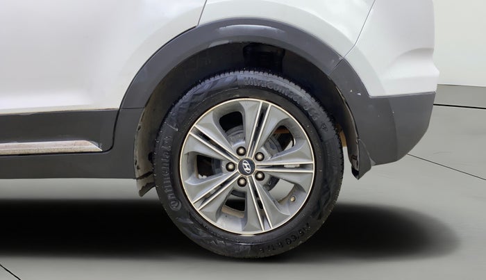 2016 Hyundai Creta SX PLUS AT 1.6 PETROL, Petrol, Automatic, 76,045 km, Left Rear Wheel