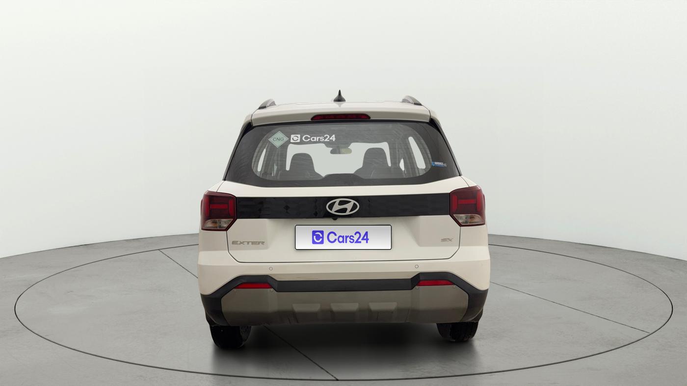 2023 Hyundai EXTER SX 1.2 CNG MT, CNG, Manual, 71,250 km, Back/Rear
