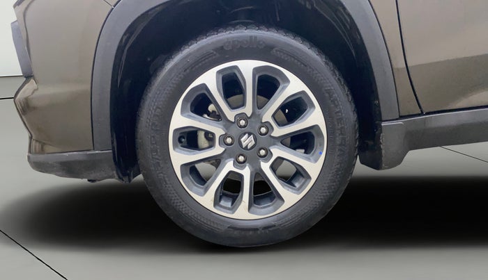 2022 Maruti Grand Vitara ALPHA SMART HYBRID AT, Petrol, Automatic, 18,513 km, Left Front Wheel