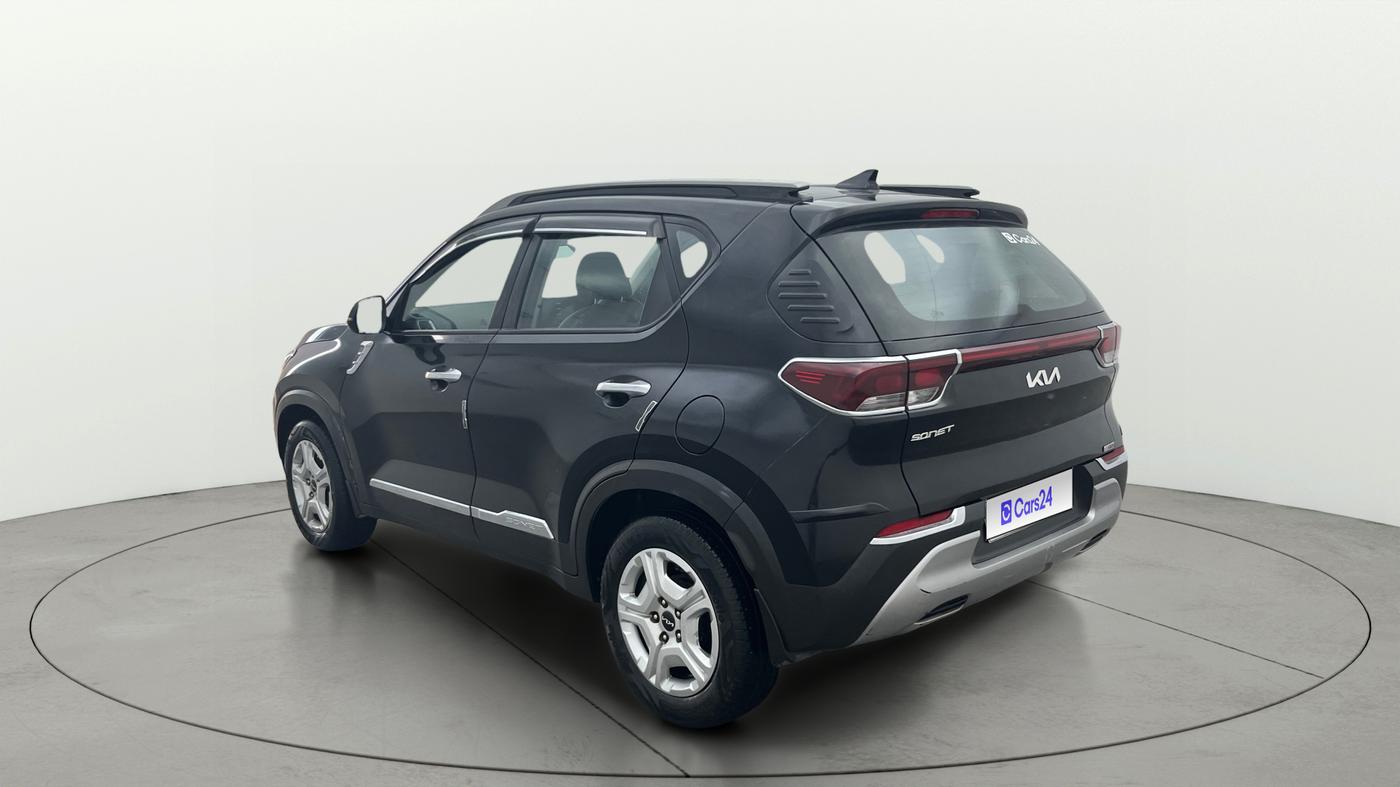 2022 KIA SONET HTK PLUS 1.0 IMT, Petrol, Manual, 45,230 km, Left Back Diagonal