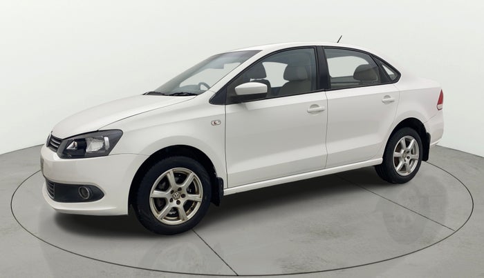 2013 Volkswagen Vento HIGHLINE 1.6 MPI, Petrol, Manual, 1,08,521 km, Left Front Diagonal