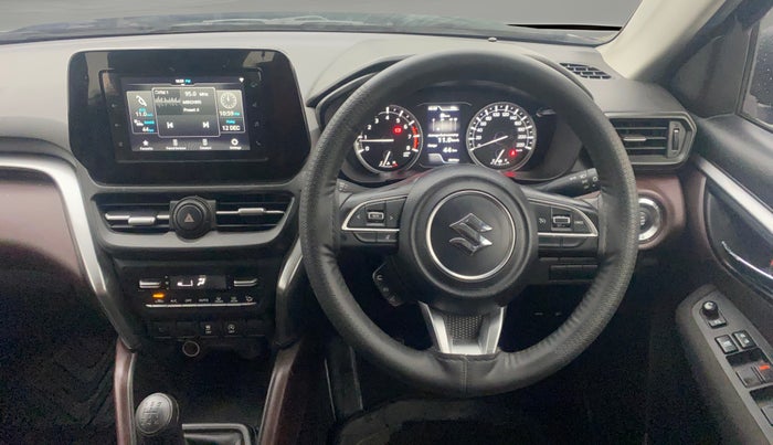 2023 Maruti Grand Vitara DELTA SMART HYBRID, Petrol, Manual, 9,593 km, Steering Wheel Close Up