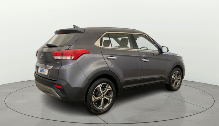 2018 Hyundai Creta SX (O) 1.6 PETROL, Petrol, Manual, 49,505 km, Right Back Diagonal