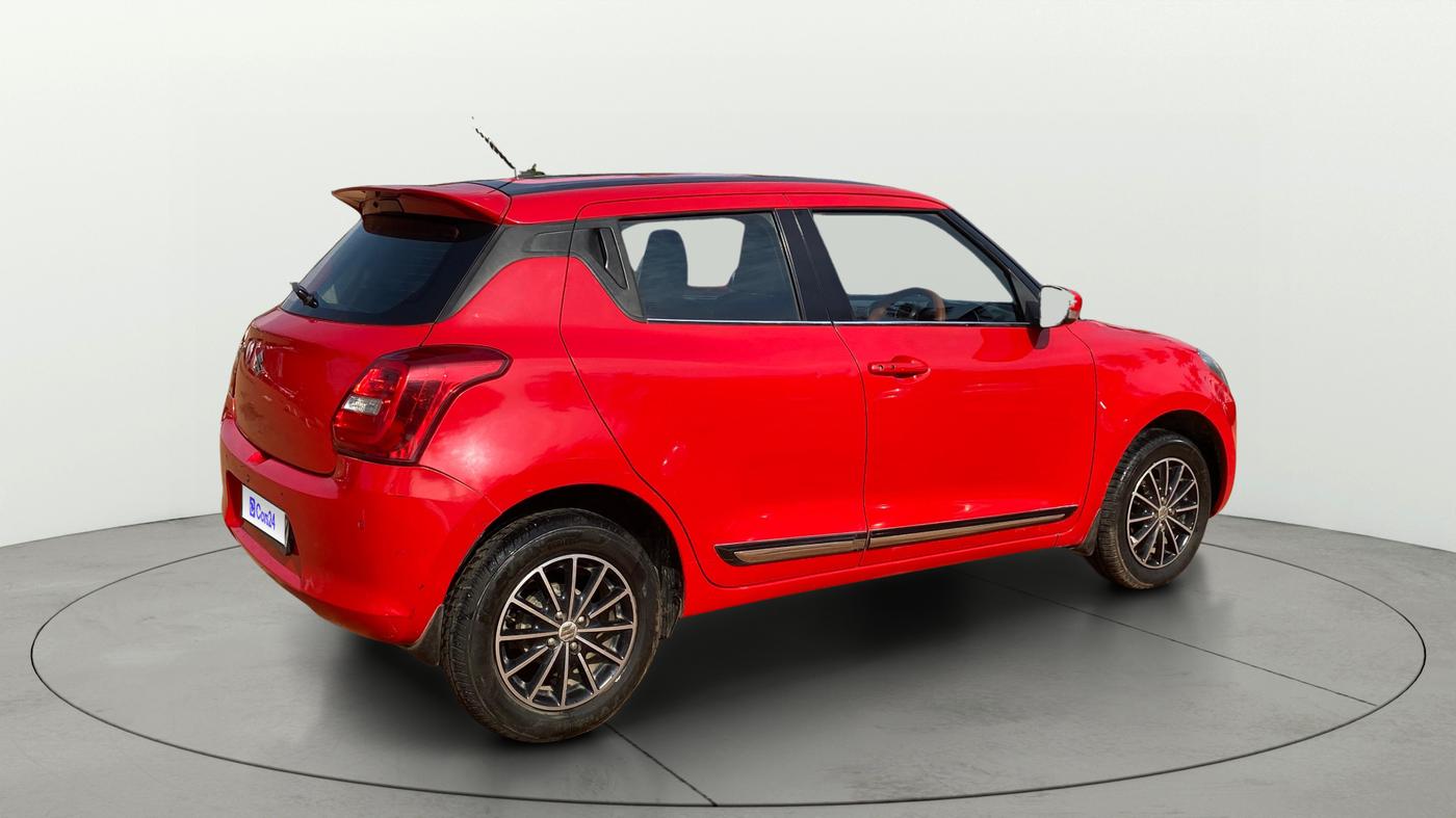 2018 Maruti Swift ZXI AMT, Petrol, Automatic, 1,49,965 km, Right Back Diagonal