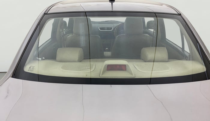 2014 Maruti Swift Dzire VXI, Petrol, Manual, 78,824 km, Rear Windshield