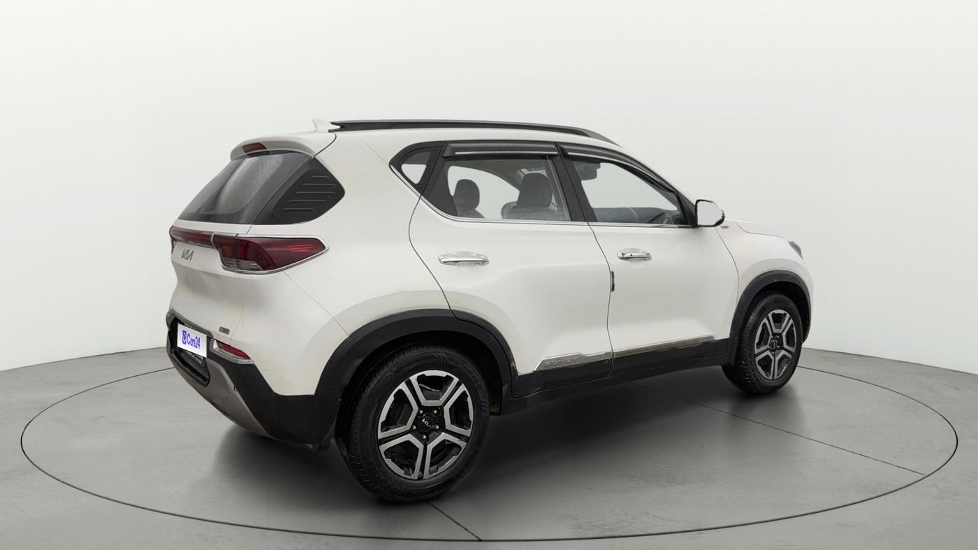 2023 KIA SONET HTK PLUS 1.0 IMT, Petrol, Manual, 22,950 km, Right Back Diagonal