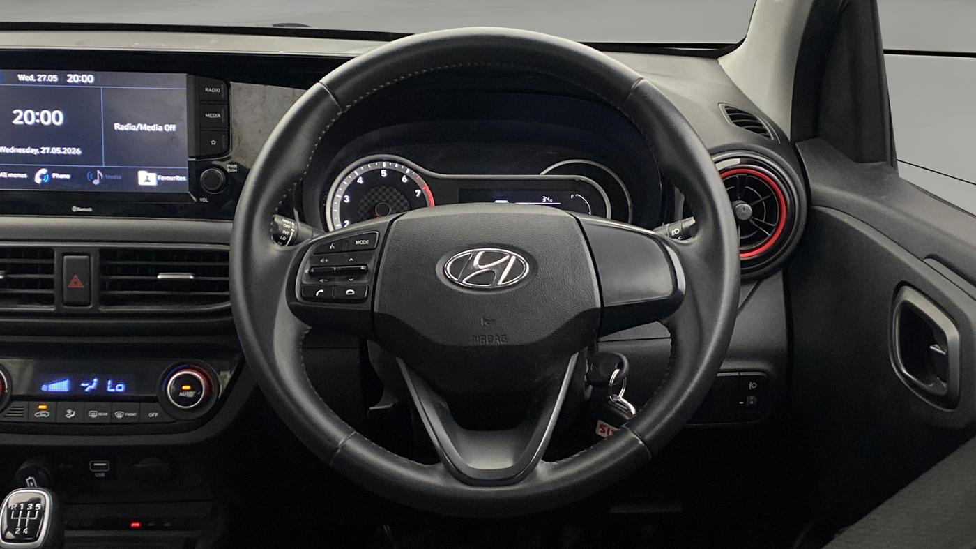 2022 Hyundai GRAND I10 NIOS SPORTZ 1.0 TURBO GDI, Petrol, Manual, 35,481 km, Steering Wheel Close Up