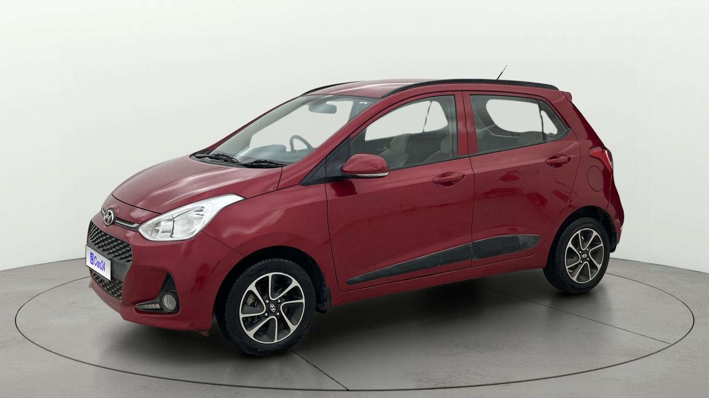2017 Hyundai Grand i10 SPORTZ AT 1.2 KAPPA VTVT, Petrol, Automatic, 69,745 km, Left Front Diagonal
