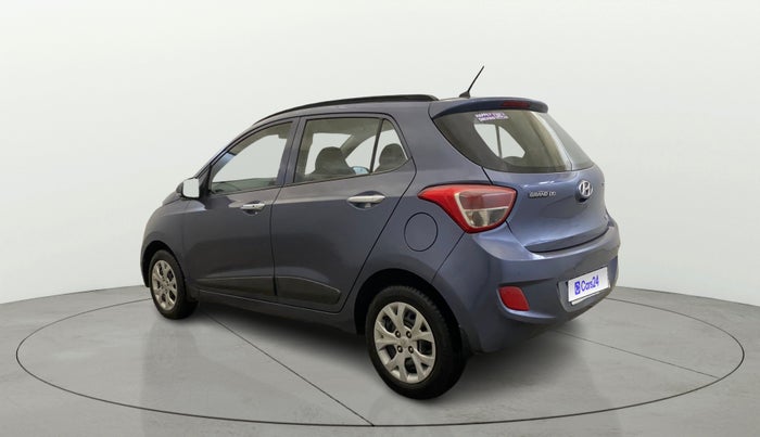 2014 Hyundai Grand i10 SPORTZ 1.2 KAPPA VTVT, Petrol, Manual, 89,175 km, Left Back Diagonal