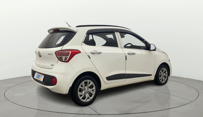 2019 Hyundai Grand i10 SPORTZ 1.2 KAPPA VTVT, Petrol, Manual, 76,312 km, Right Back Diagonal