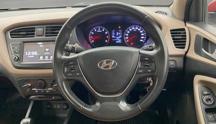 2020 Hyundai Elite i20 SPORTZ PLUS 1.2, Petrol, Manual, 28,429 km, Steering Wheel Close Up