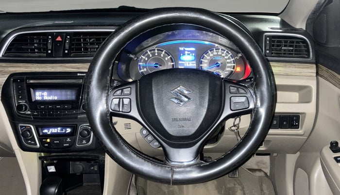 2021 Maruti Ciaz DELTA AT 1.5 SHVS PETROL, Petrol, Automatic, 54,986 km, Steering Wheel Close Up