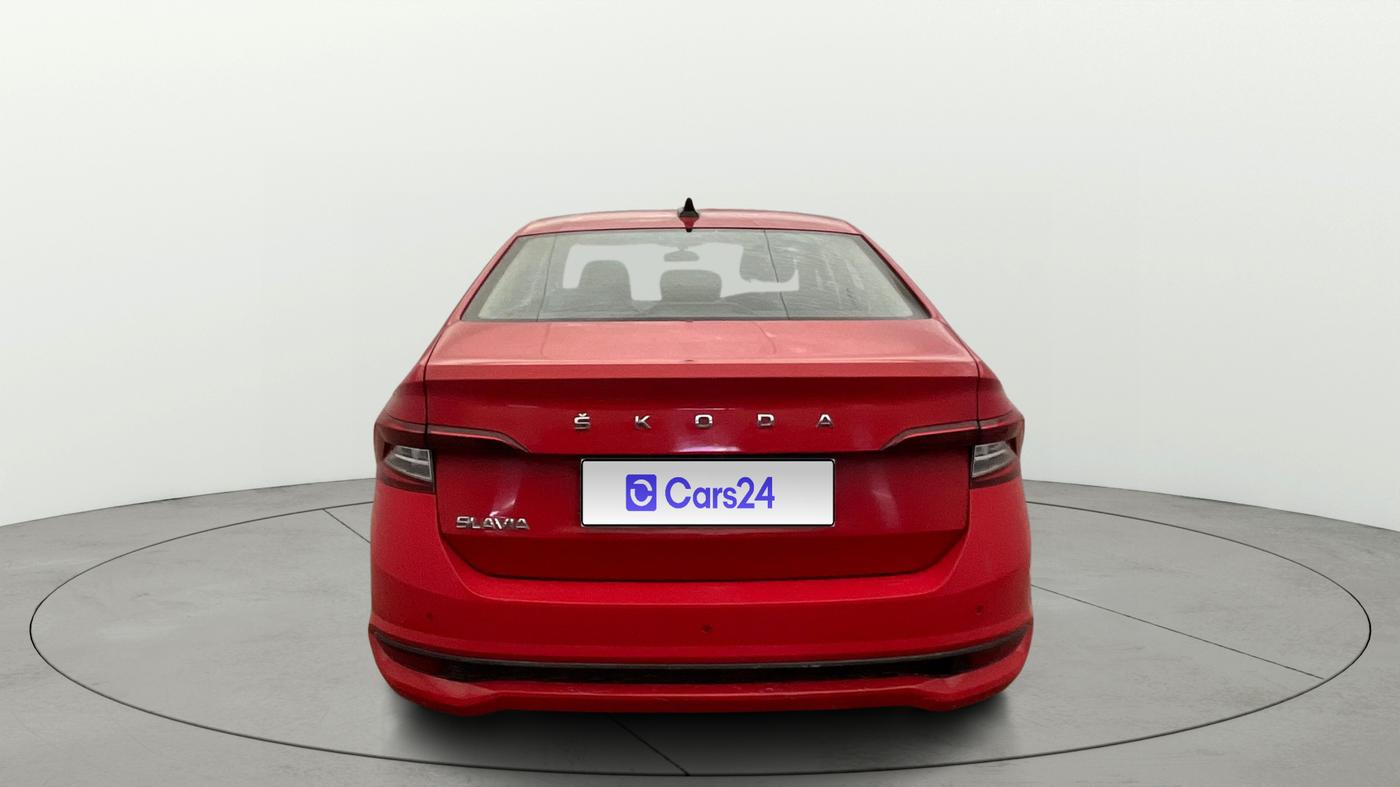 2022 Skoda SLAVIA AMBITION 1.0L TSI AT, Petrol, Automatic, 51,543 km, Back/Rear