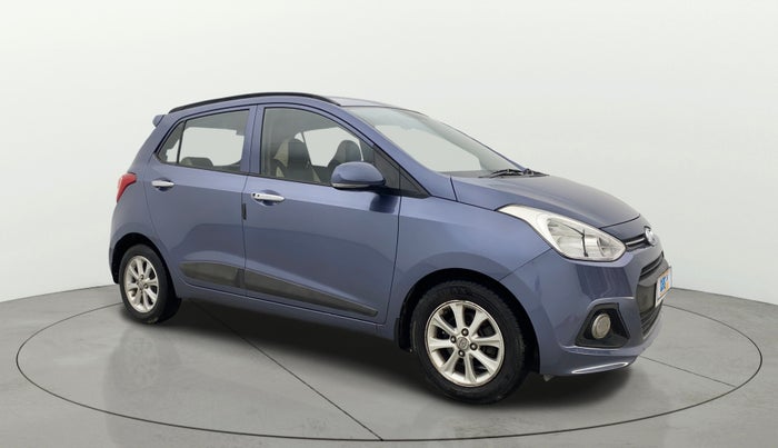2015 Hyundai Grand i10 ASTA AT 1.2 KAPPA VTVT, Petrol, Automatic, 57,674 km, Right Front Diagonal