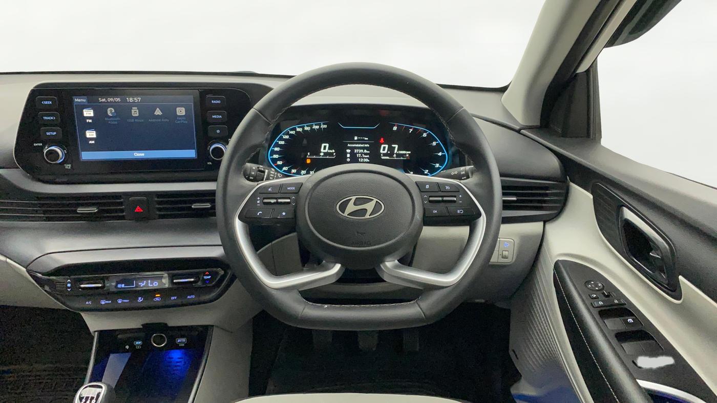 2024 Hyundai NEW I20 ASTA 1.2 MT, Petrol, Manual, 11,486 km, Steering Wheel Close Up