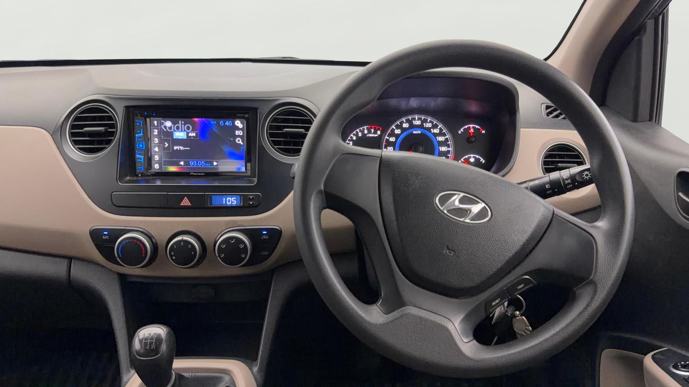 2015 Hyundai Grand i10 MAGNA 1.2 KAPPA VTVT, Petrol, Manual, 58,573 km, Steering Wheel Close Up