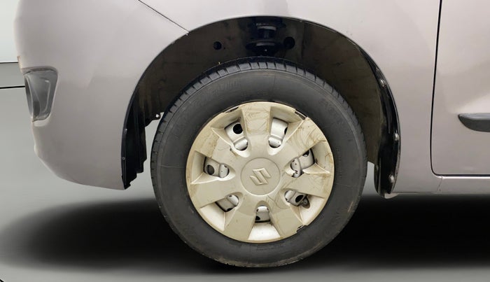 2013 Maruti Wagon R 1.0 LXI, Petrol, Manual, 83,871 km, Left Front Wheel
