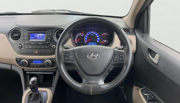 2015 Hyundai Xcent SX AT 1.2 (O), Petrol, Automatic, 57,402 km, Steering Wheel Close Up