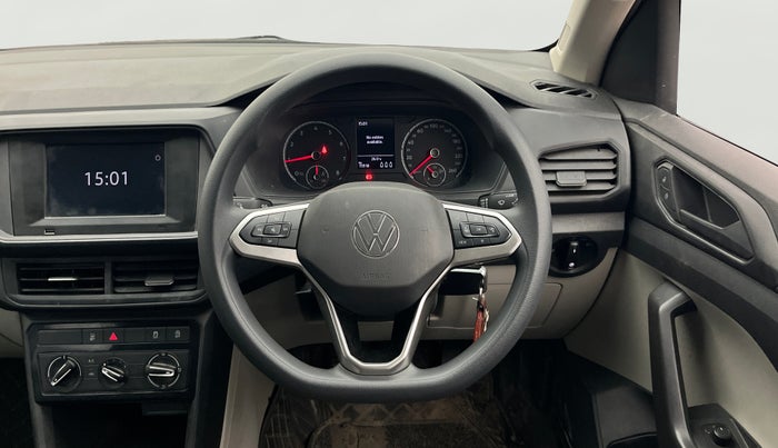 2024 Volkswagen TAIGUN COMFORTLINE 1.0 TSI MT, Petrol, Manual, 15,899 km, Steering Wheel Close Up
