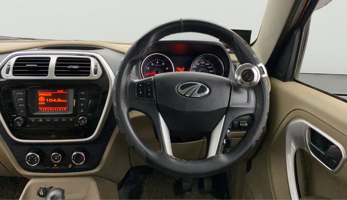 2015 Mahindra TUV300 T8 AMT, Diesel, Automatic, 69,797 km, Steering Wheel Close Up