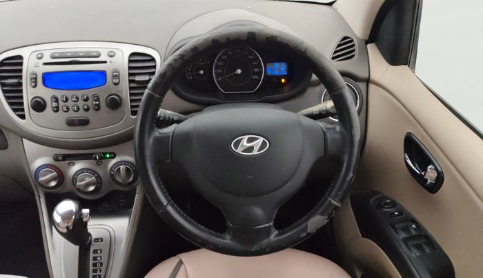 2013 Hyundai i10 SPORTZ 1.2 AT, Petrol, Automatic, 74,410 km, Steering Wheel Close Up