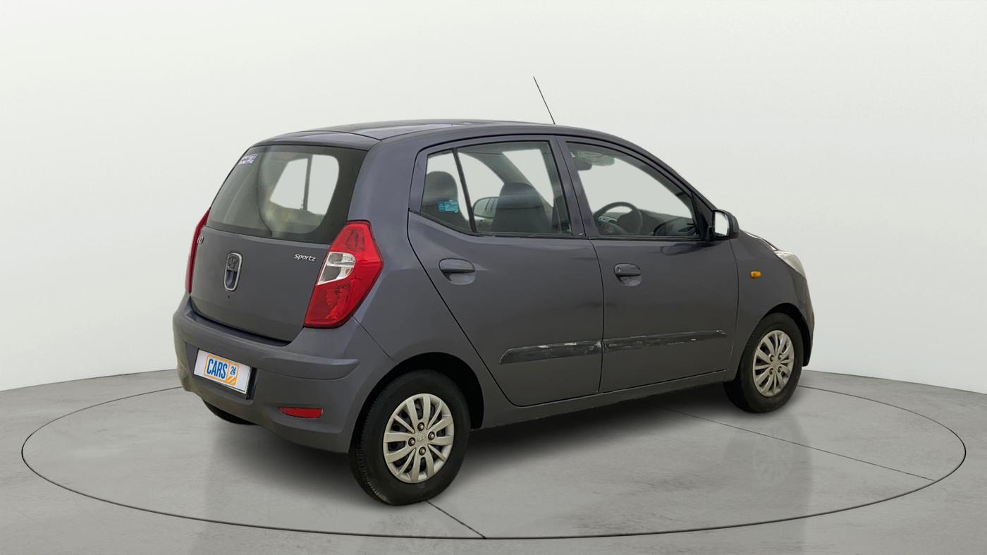 2014 Hyundai i10 SPORTZ 1.1, Petrol, Manual, 30,359 km, Right Back Diagonal