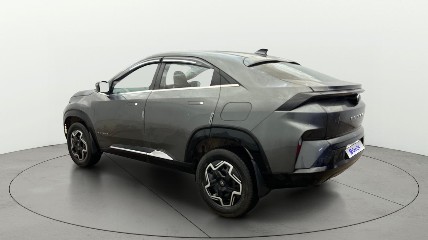 2025 Tata Curvv Pure Plus 1.2 Petrol 7DCA, Petrol, Automatic, 10,215 km, Left Back Diagonal