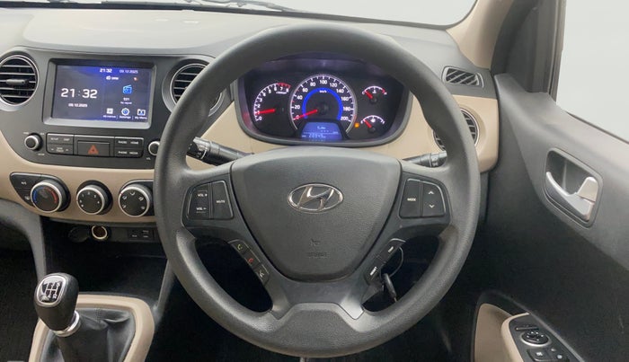 2017 Hyundai Grand i10 SPORTZ (O) 1.2 KAPPA VTVT, Petrol, Manual, 28,929 km, Steering Wheel Close Up
