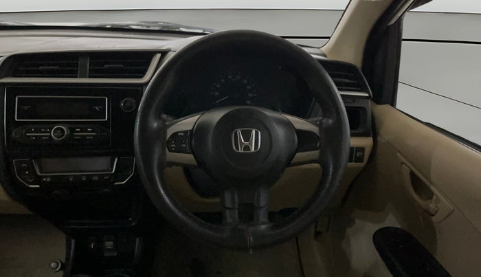 2017 Honda Amaze 1.2L I-VTEC S, CNG, Manual, 58,319 km, Steering Wheel Close Up