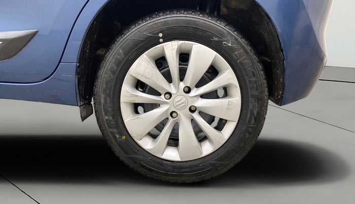 2016 Maruti Baleno DELTA PETROL 1.2, Petrol, Manual, 34,087 km, Left Rear Wheel