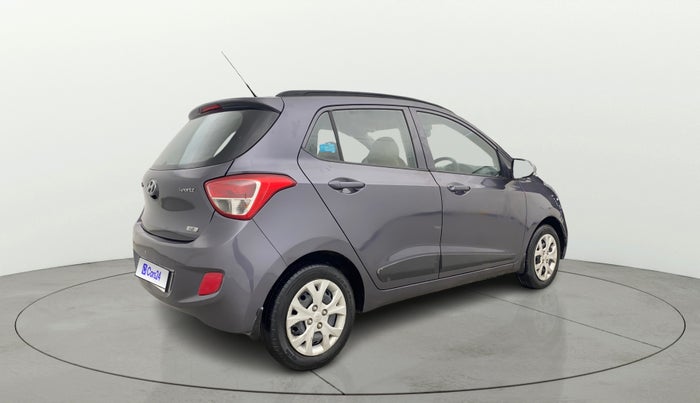 2016 Hyundai Grand i10 SPORTZ 1.2 KAPPA VTVT, Petrol, Manual, 22,280 km, Right Back Diagonal