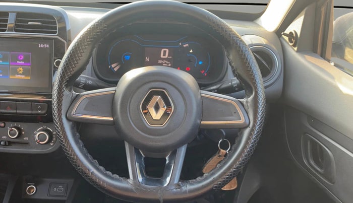 2020 Renault Kwid RXT 1.0 AMT (O), Petrol, Automatic, 38,385 km, Steering Wheel Close Up