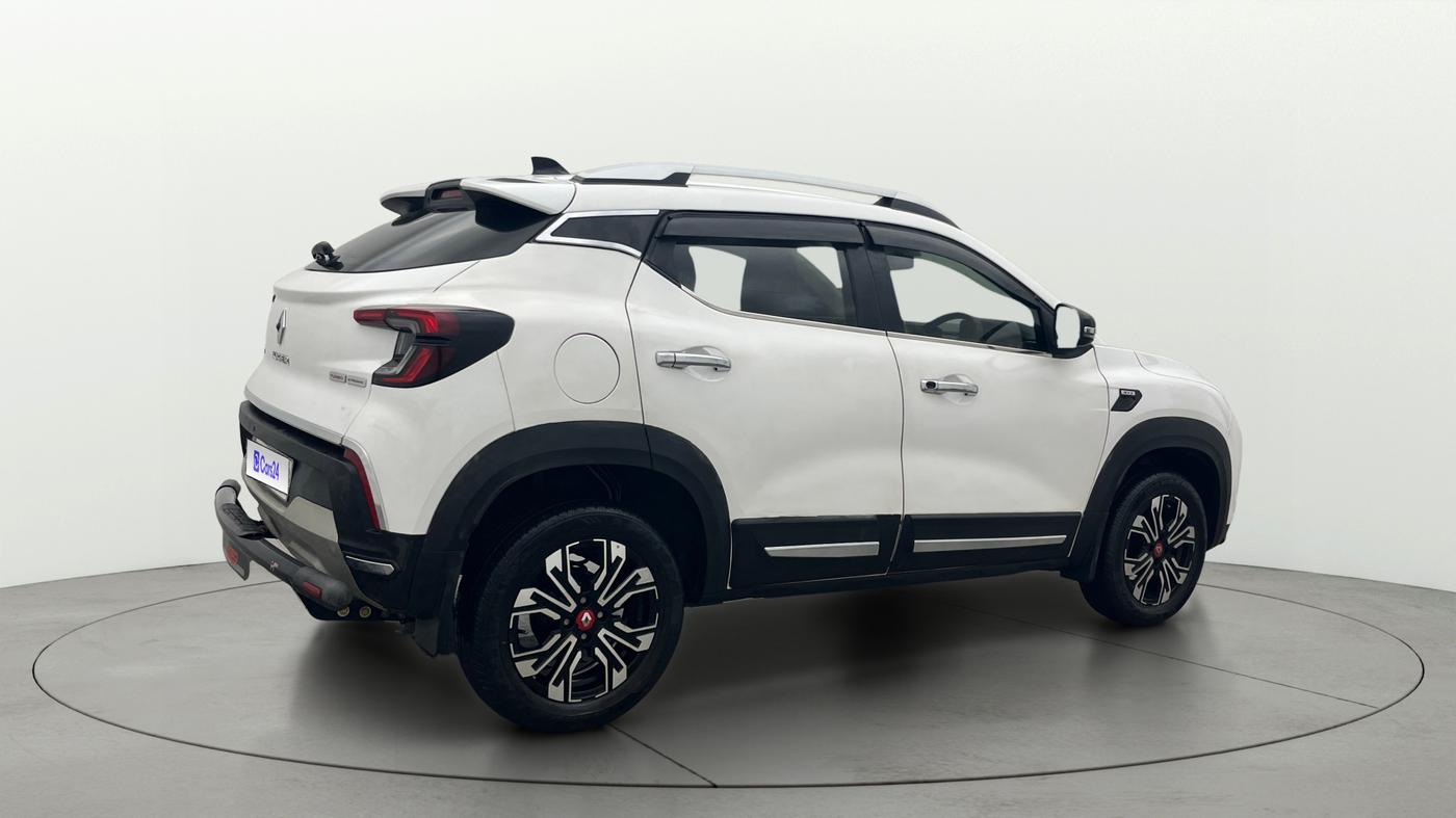 2023 Renault Kiger RXZ TURBO CVT, Petrol, Automatic, 13,845 km, Right Back Diagonal