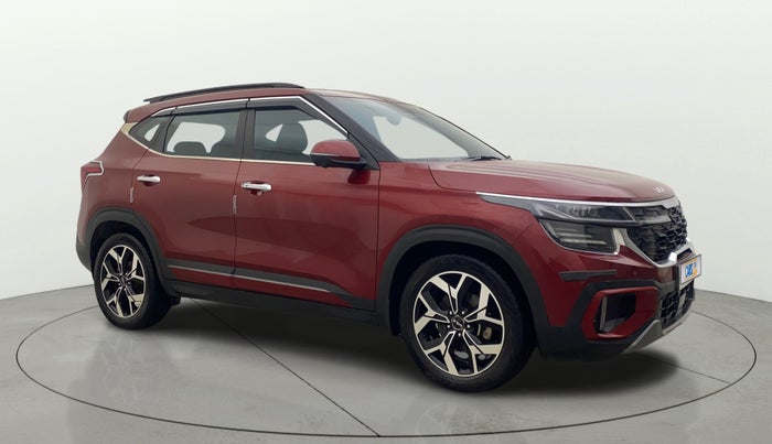 2023 KIA SELTOS  GTX Plus 1.5 Turbo Petrol DCT, Petrol, Automatic, 21,423 km, Right Front Diagonal