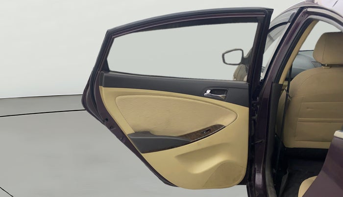 2012 Hyundai Verna FLUIDIC 1.6 VTVT SX, Petrol, Manual, 1,00,626 km, LHS Rear Door