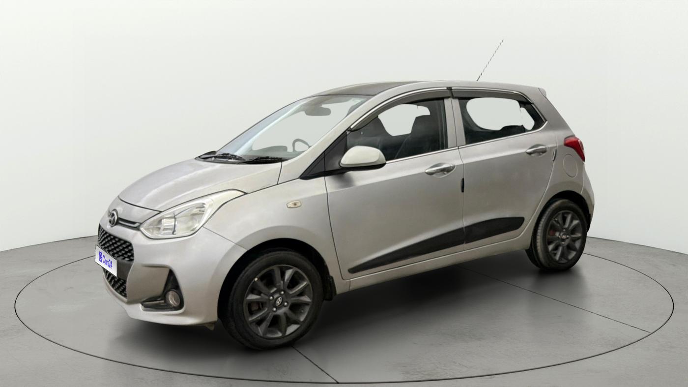 2017 Hyundai Grand i10 MAGNA 1.2 KAPPA VTVT, CNG, Manual, 65,266 km, Left Front Diagonal