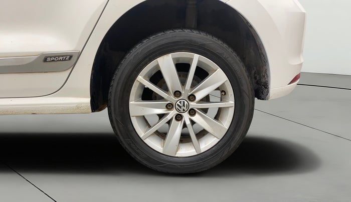 2016 Volkswagen Polo HIGHLINE1.2L, Petrol, Manual, 76,926 km, Left Rear Wheel