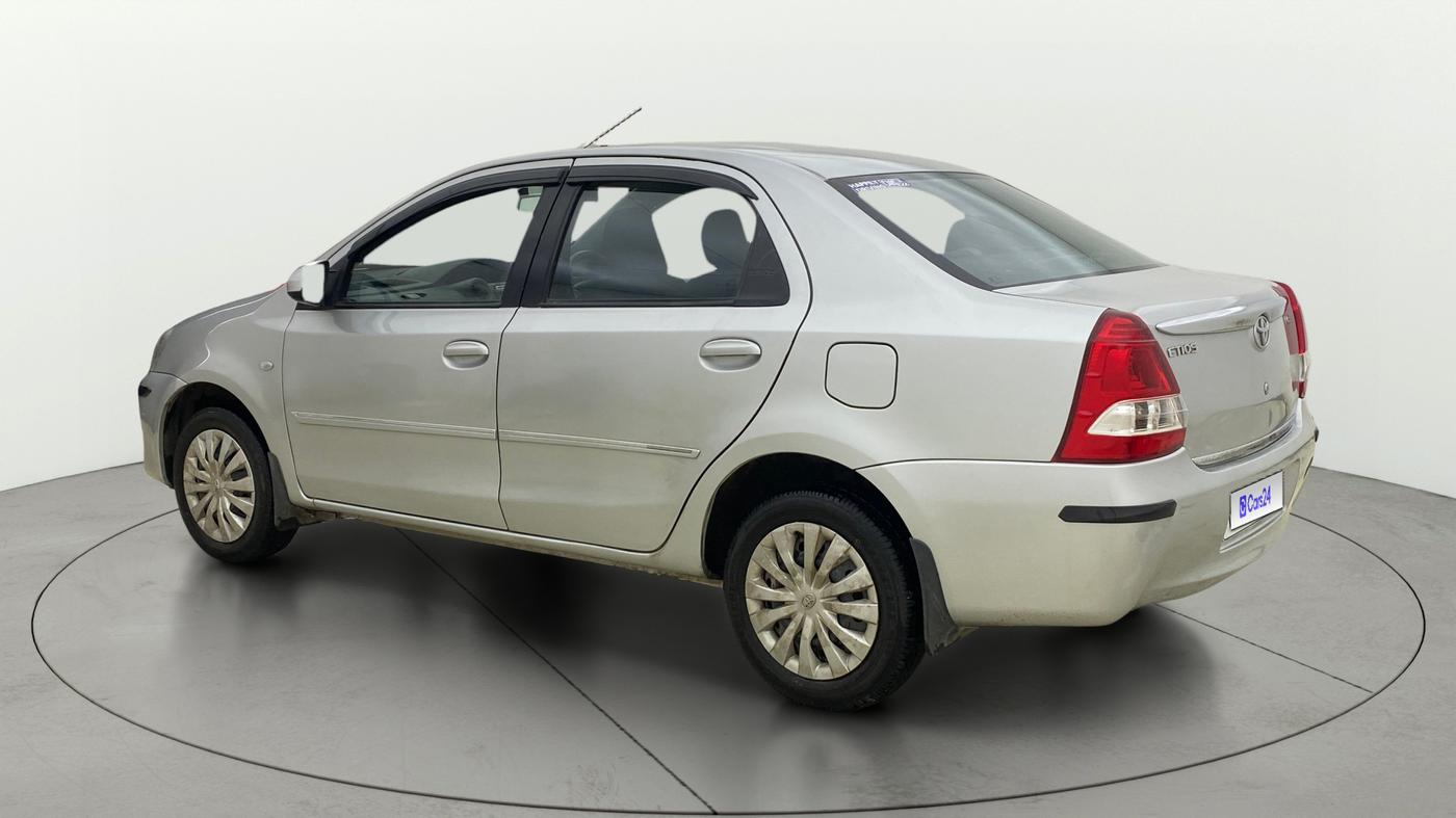 2013 Toyota Etios G, Petrol, Manual, 9,179 km, Left Back Diagonal
