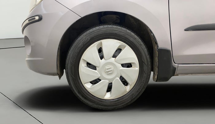 2014 Maruti Celerio VXI CNG, CNG, Manual, 1,33,422 km, Left Front Wheel