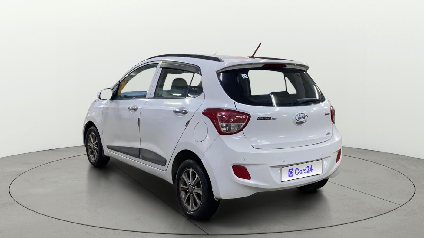 2015 Hyundai Grand i10 ASTA (O) 1.2 KAPPA VTVT, Petrol, Manual, 46,142 km, Left Back Diagonal