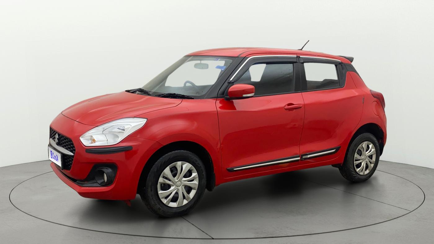 2023 Maruti Swift VXI AMT, Petrol, Automatic, 78,598 km, Left Front Diagonal