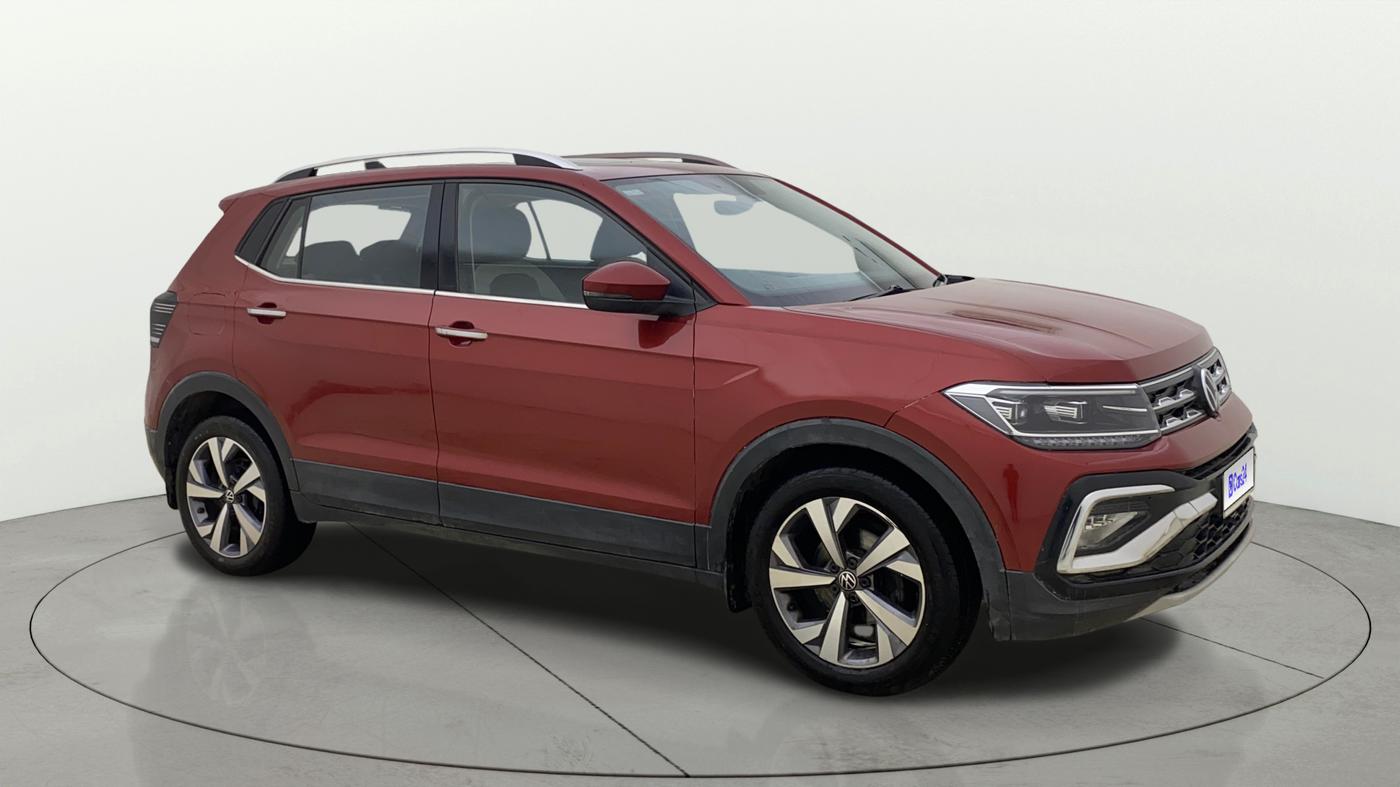 2022 Volkswagen TAIGUN TOPLINE 1.0 TSI AT, Petrol, Automatic, 44,705 km, SRP
