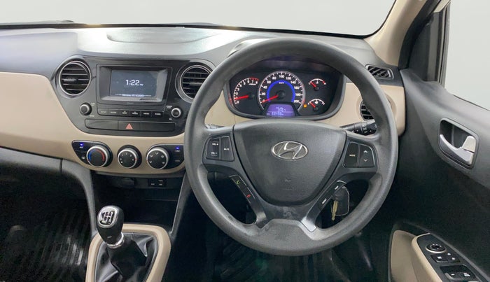 2017 Hyundai Grand i10 SPORTZ 1.2 KAPPA VTVT, Petrol, Manual, 63,498 km, Steering Wheel Close Up