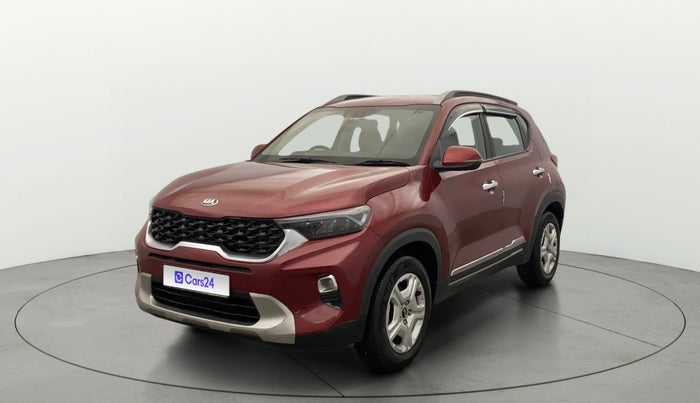 2020 KIA SONET HTX 1.0 IMT, Petrol, Manual, 17,607 km, Left Front Diagonal