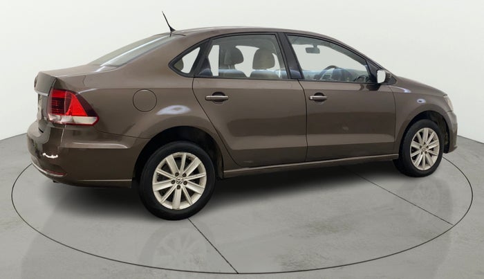 2016 Volkswagen Vento HIGHLINE PETROL AT, Petrol, Automatic, 1,21,926 km, Right Back Diagonal